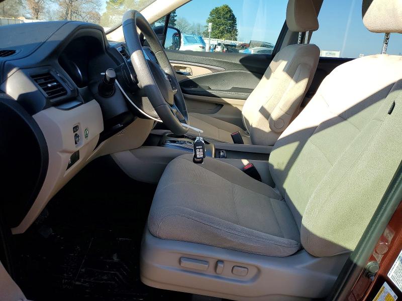 Photo 7 from auction – 2021 HONDA PILOT with VIN 5FNYF5H34MB027657