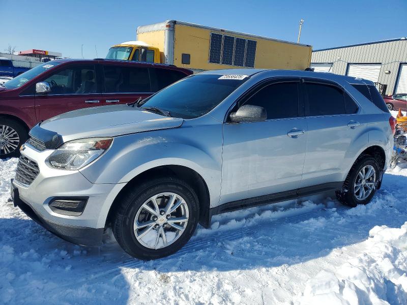 CHEVROLET EQUINOX LS 2017 with VIN 2GNFLEEK4H6303463 - Photo from auction