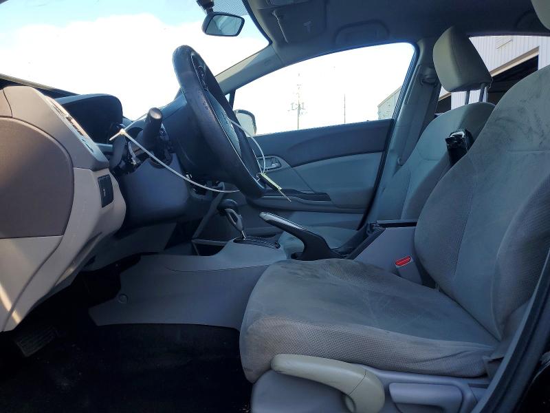 Photo 7 from auction – 2012 HONDA CIVIC LX with VIN 19XFB2F55CE104823