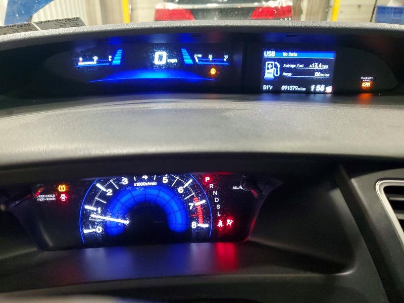 Photo 9 from auction – 2014 HONDA CIVIC LX with VIN 19XFB2F5XEE230369