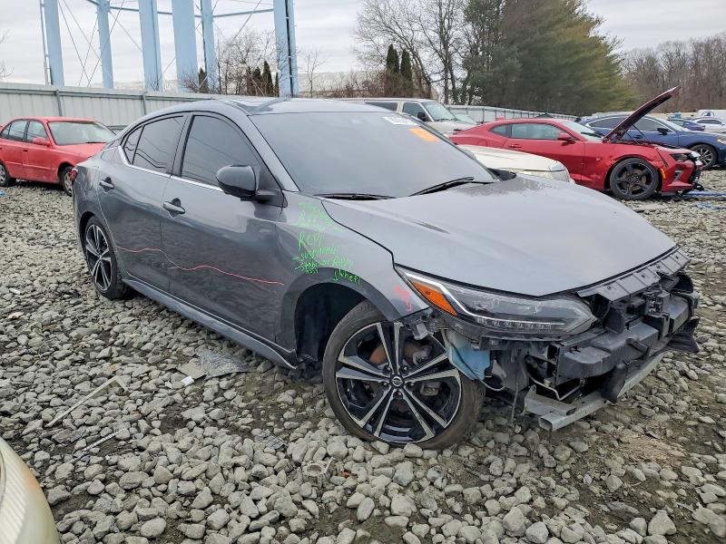 Photo 4 from auction – 2023 NISSAN SENTRA with VIN 3N1AB8DV6PY254317