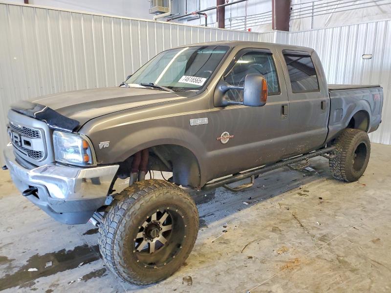 FORD F250 SUPER 2003 with VIN 1FTNW21S93EB80974 - Photo from auction
