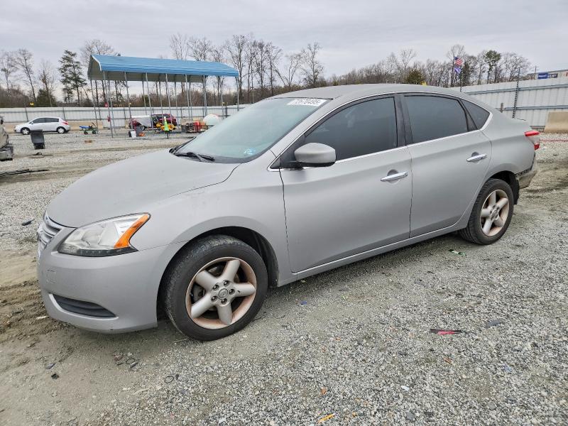 NISSAN SENTRA S 2014 with VIN 3N1AB7AP3EY239609 - Photo from auction
