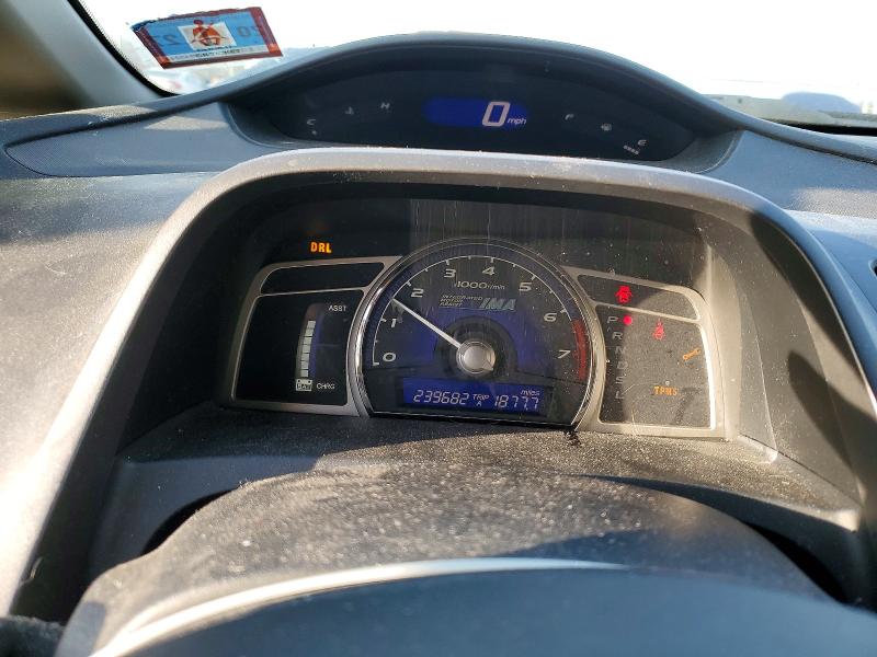 Photo 9 from auction – 2010 HONDA CIVIC HYBR with VIN JHMFA3F23AS006560