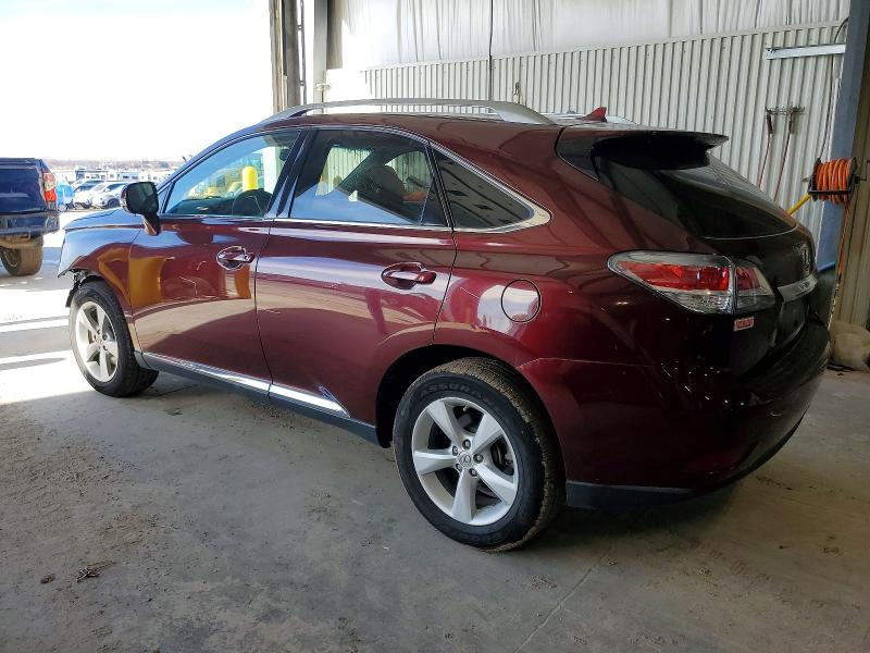 Photo 2 from auction – 2013 LEXUS RX 350 BAS with VIN 2T2BK1BA8DC221707