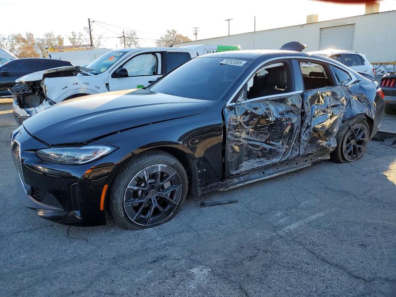 BMW I4 2024 with VIN WBY43AW0XRFS86390 - Photo from auction