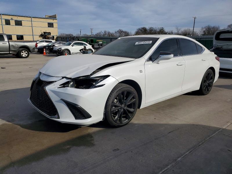 LEXUS ES 350 F S 2022 with VIN 58AJZ1B15NU123951 - Photo from auction