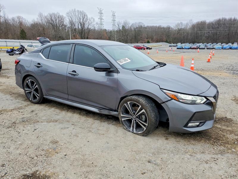 Photo 4 from auction – 2021 NISSAN SENTRA SR with VIN 3N1AB8DV1MY331994