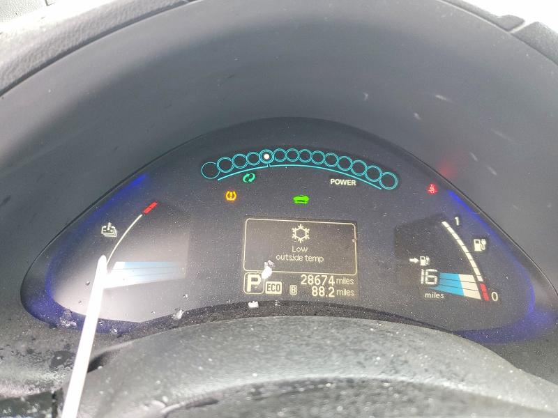 Photo 9 from auction – 2016 NISSAN LEAF S with VIN 1N4AZ0CP2GC301144