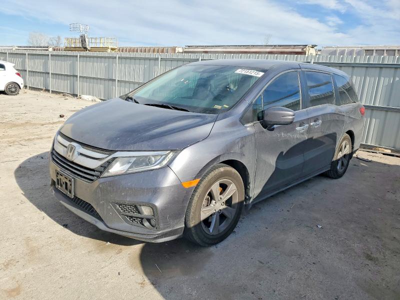 Photo 1 from auction – 2018 HONDA ODYSSEY EX with VIN 5FNRL6H76JB021246