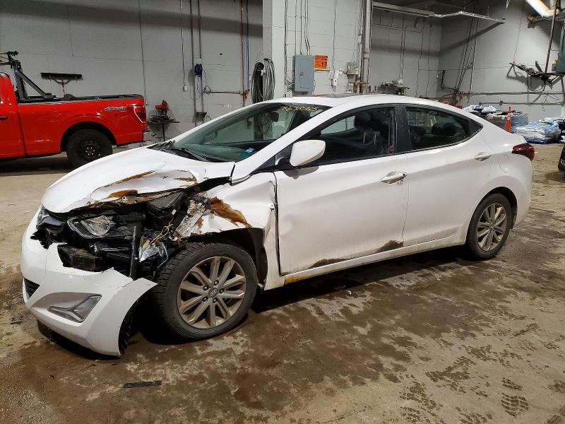 HYUNDAI ELANTRA 2016 with VIN KMHDH4AE3GU598532 - Photo from auction