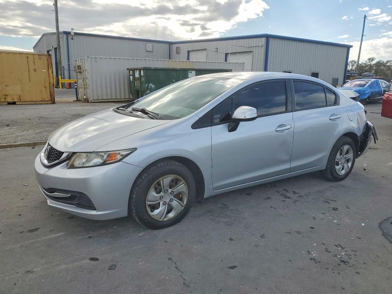 Photo 1 from auction – 2013 HONDA CIVIC LX with VIN 2HGFB2F50DH583580