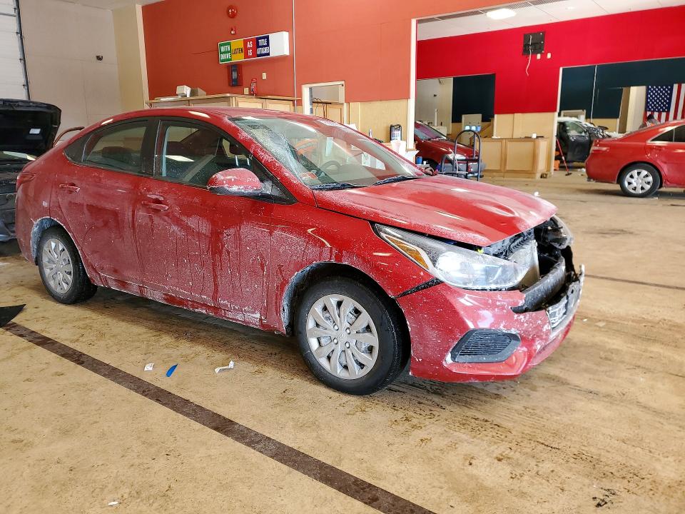 Photo 4 from auction – 2022 HYUNDAI ACCENT SE with VIN 3KPC24A64NE173391