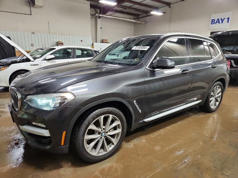 BMW X3 XDRIVE3 2019 with VIN 5UXTR9C50KLR04347 - Photo from auction