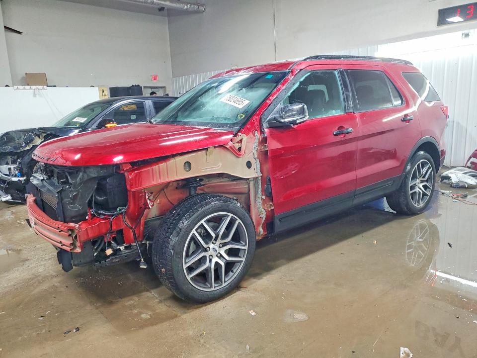 FORD EXPLORER 2017 with VIN 1FM5K8GT1HGA95326 - Photo from auction