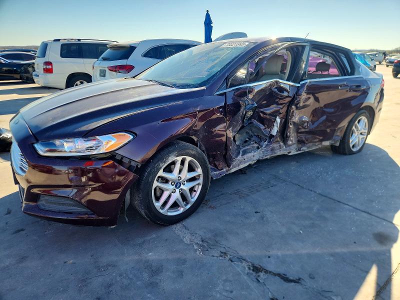 FORD FUSION SE 2013 with VIN 3FA6P0HR5DR273133 - Photo from auction