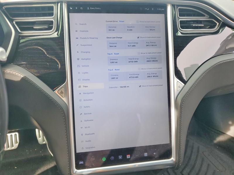 Photo 9 from auction – 2017 TESLA MODEL S with VIN 5YJSA1E17HF218690