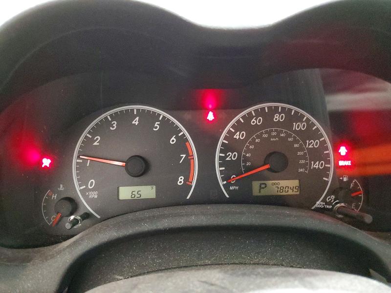 Photo 9 from auction – 2012 TOYOTA COROLLA BA with VIN 5YFBU4EE3CP071521
