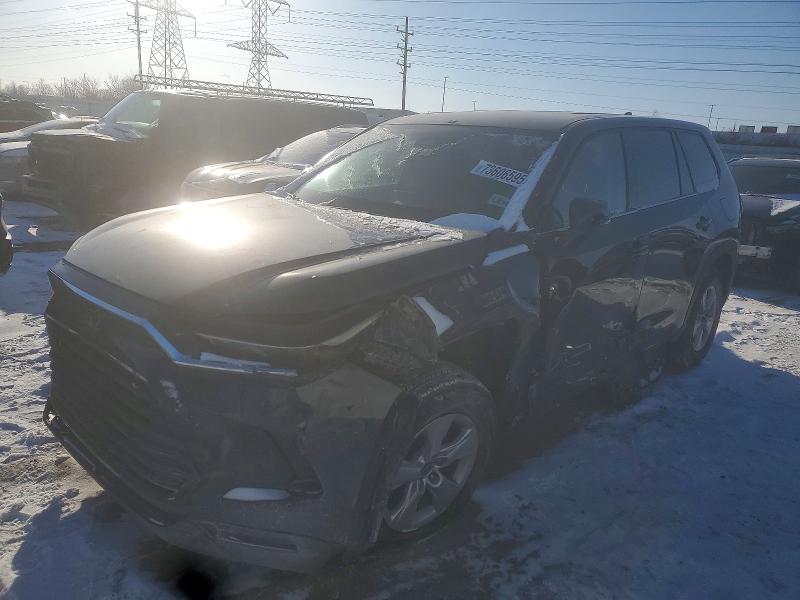 TOYOTA GRAND HIGHLANDER 2025 with VIN 5TDAAAA55SS030547 - Photo from auction