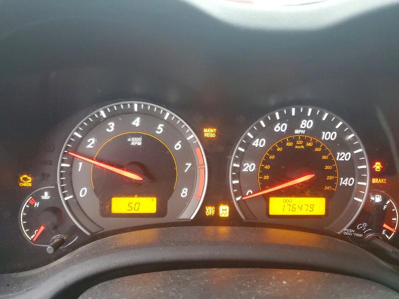 Photo 9 from auction – 2010 TOYOTA COROLLA BA with VIN 1NXBU4EE3AZ232588