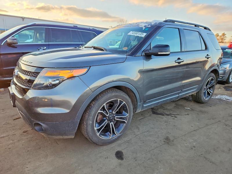 FORD EXPLORER S 2015 with VIN 1FM5K8GT2FGB45177 - Photo from auction