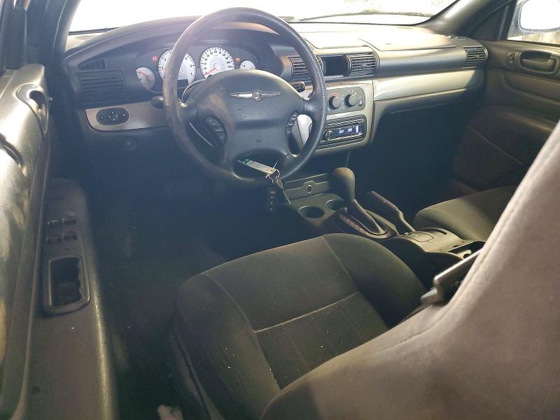 Photo 8 from auction – 2006 CHRYSLER SEBRING GT with VIN 1C3EL75R96N109831