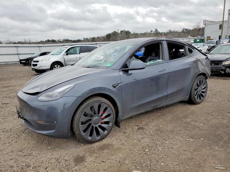 TESLA MODEL Y 2023 with VIN 7SAYGDEF5PF936861 - Photo from auction