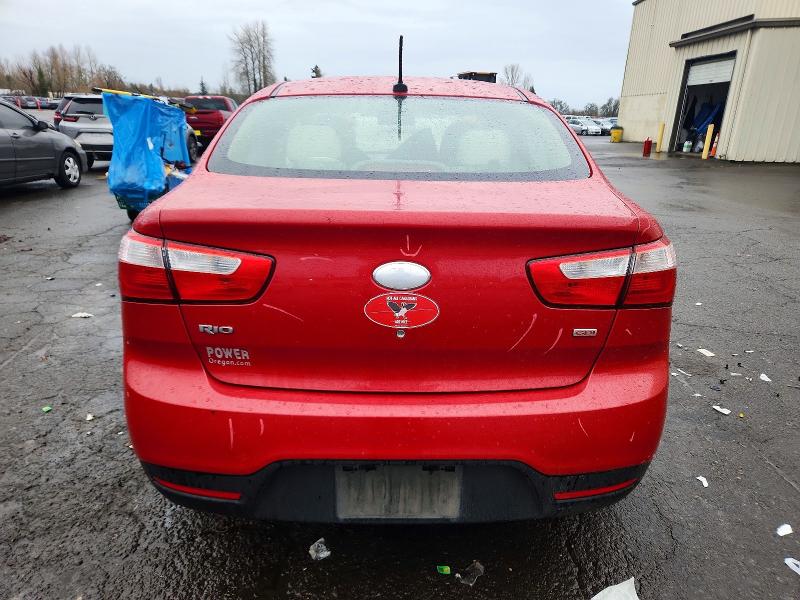 Photo 6 from auction – 2013 KIA RIO LX with VIN KNADM4A32D6200321