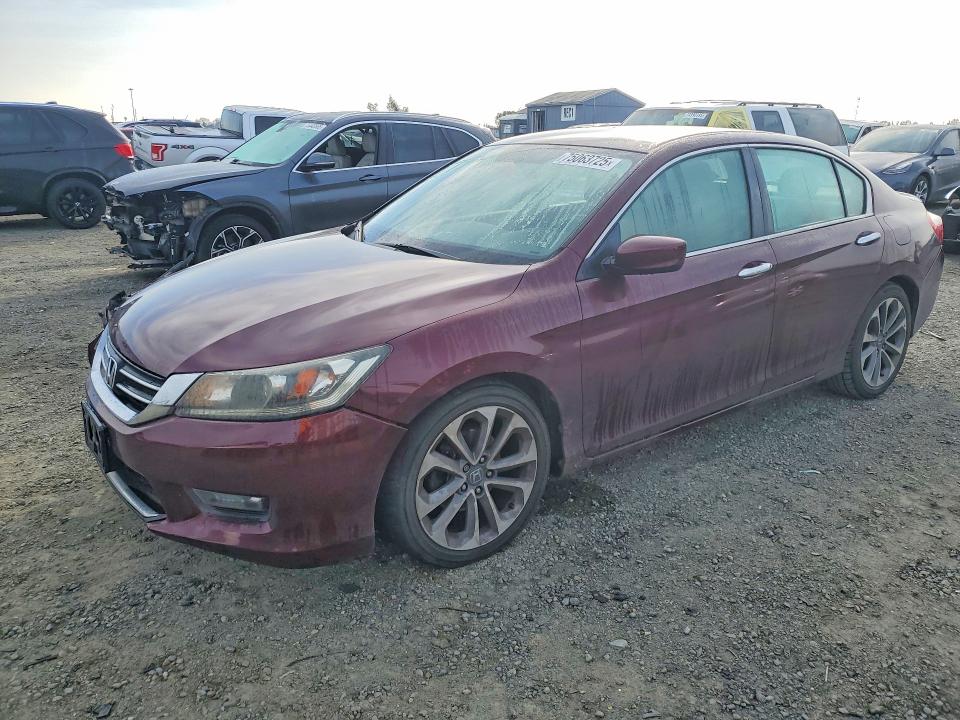 HONDA ACCORD 2015 with VIN 1HGCR2F57FA070911 - Photo from auction
