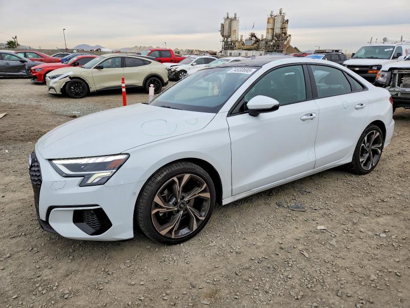 AUDI A3 2023 with VIN WAUHUDGY4PA083542 - Photo from auction