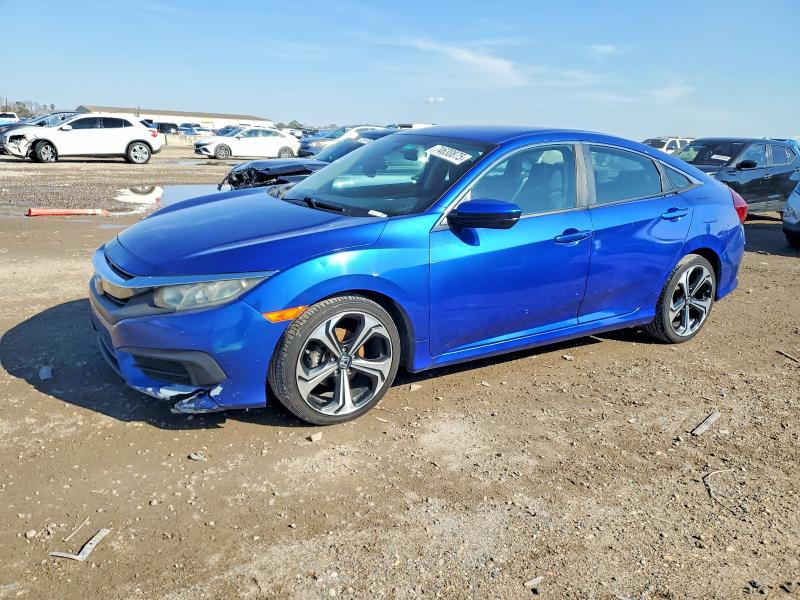 HONDA CIVIC LX 2016 with VIN 19XFC2F53GE096384 - Photo from auction