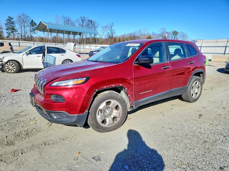 JEEP CHEROKEE 2015 with VIN 1C4PJMAB4FW523076 - Photo from auction