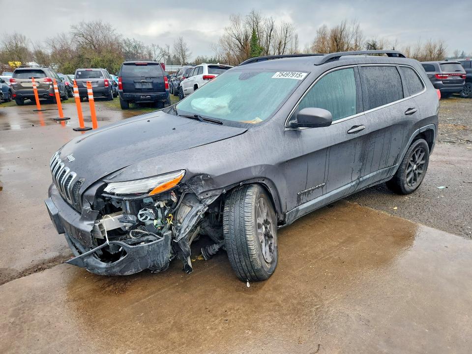 JEEP CHEROKEE 2014 with VIN 1C4PJLCS3EW221669 - Photo from auction