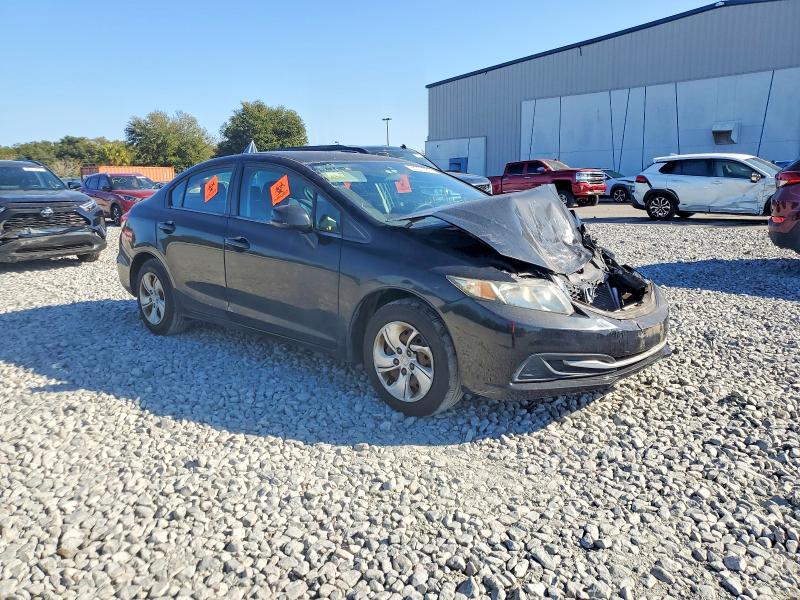 Photo 4 from auction – 2013 HONDA CIVIC LX with VIN 19XFB2F54DE060718