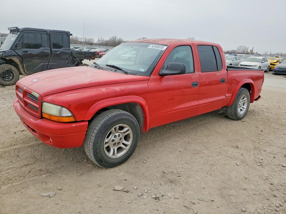 DODGE DAKOTA QUA 2002 with VIN 1B7HL38X22S524917 - Photo from auction