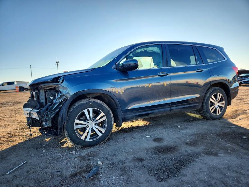 HONDA PILOT EXL 2017 with VIN 5FNYF6H50HB050642 - Photo from auction