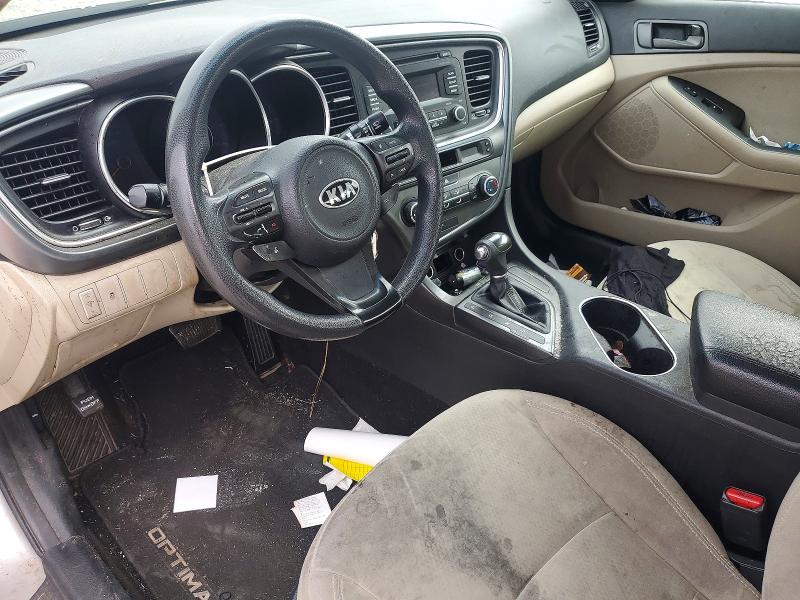 Photo 8 from auction – 2015 KIA OPTIMA LX with VIN 5XXGM4A74FG467046