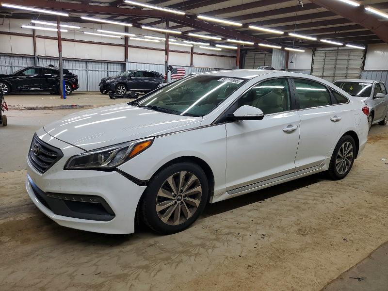 HYUNDAI SONATA 2017 with VIN 5NPE34AF1HH513845 - Photo from auction