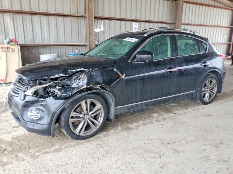 INFINITI EX35 BASE 2011 with VIN JN1AJ0HR7BM854275 - Photo from auction