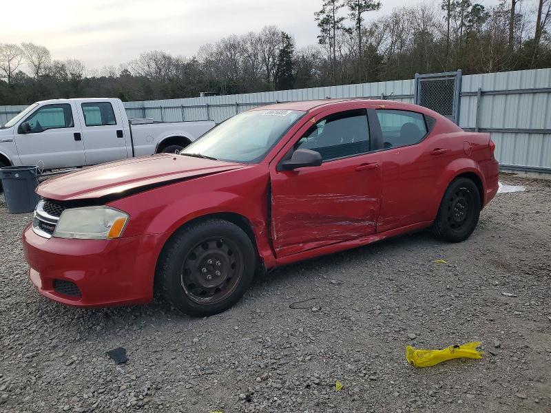 DODGE AVENGER SE 2013 with VIN 1C3CDZAB2DN730205 - Photo from auction