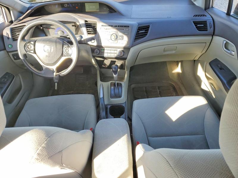 Photo 8 from auction – 2012 HONDA CIVIC LX with VIN 19XFB2F56CE069578