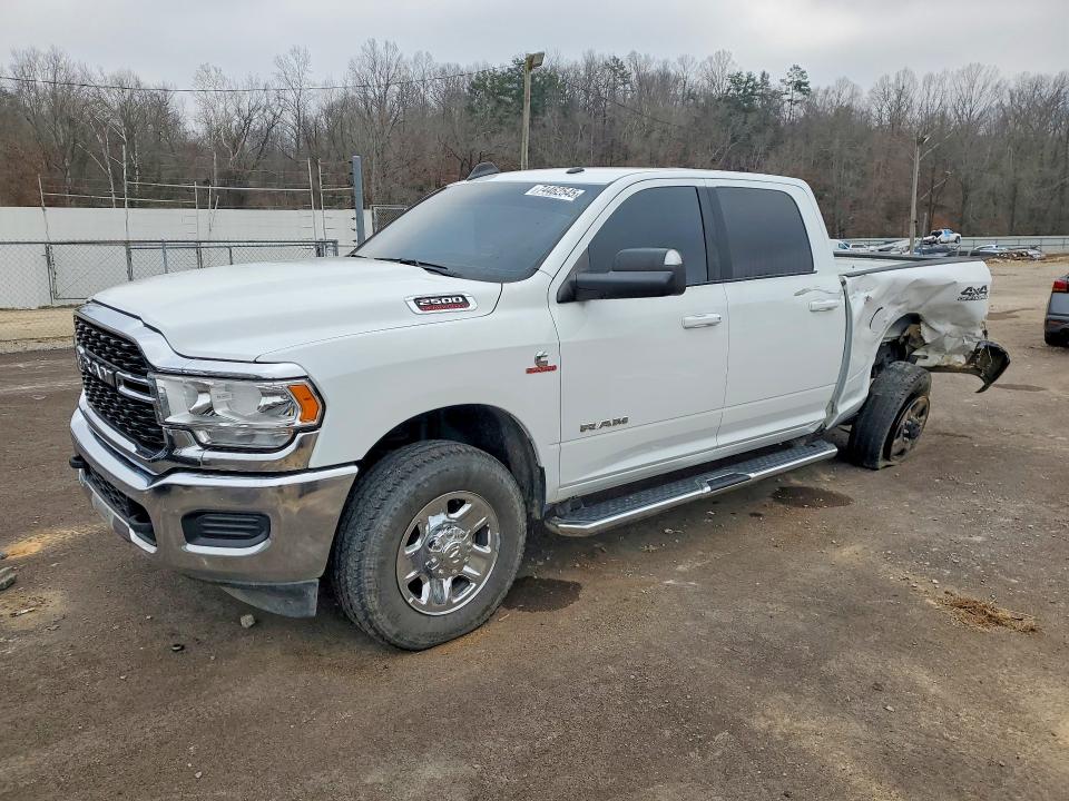 RAM 2500 2022 with VIN 3C6UR5DLXNG297474 - Photo from auction