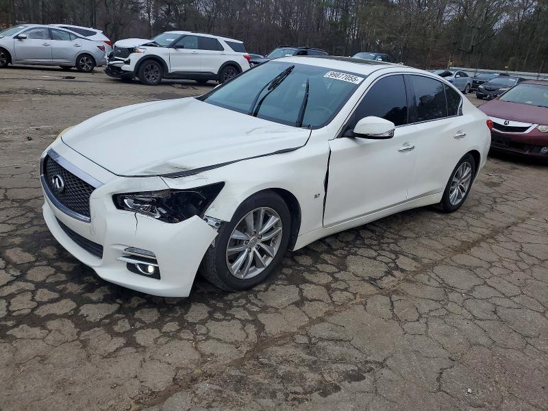 INFINITI Q50 BASE 2014 with VIN JN1BV7AP6EM683968 - Photo from auction