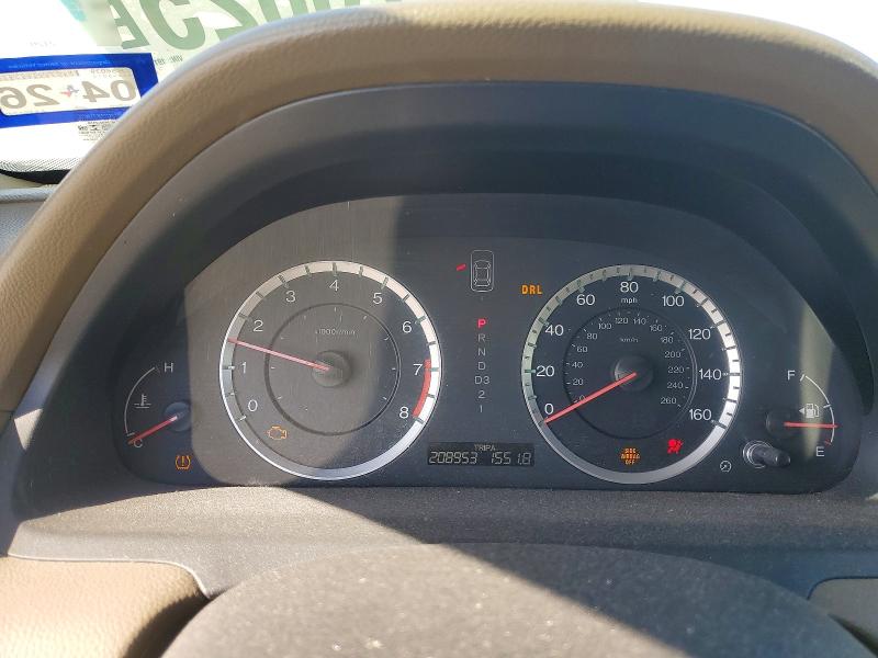 Photo 9 from auction – 2010 HONDA ACCORD with VIN 1HGCP2F3XAA191722