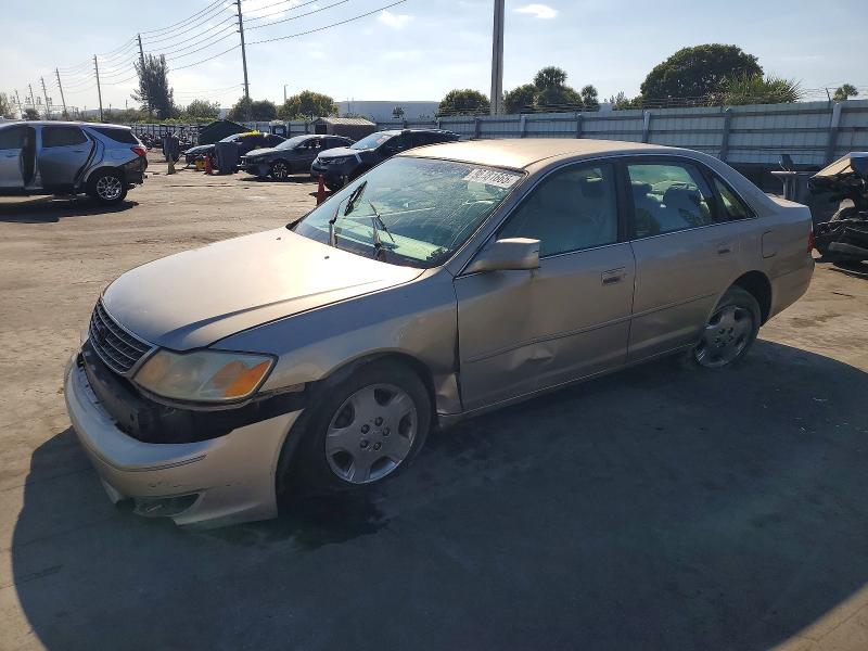 TOYOTA AVALON 2003 with VIN 4T1BF28B53U280922 - Photo from auction