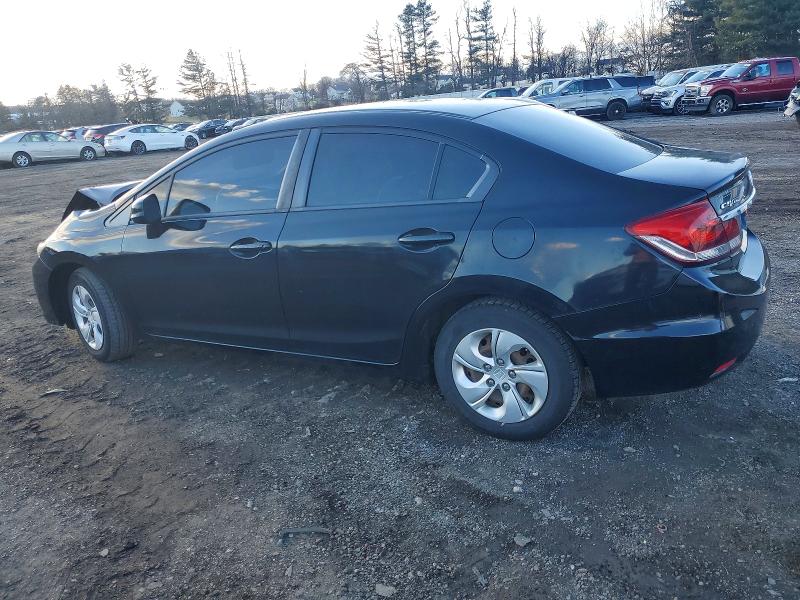 Photo 2 from auction – 2013 HONDA CIVIC LX with VIN 2HGFB2F57DH591109