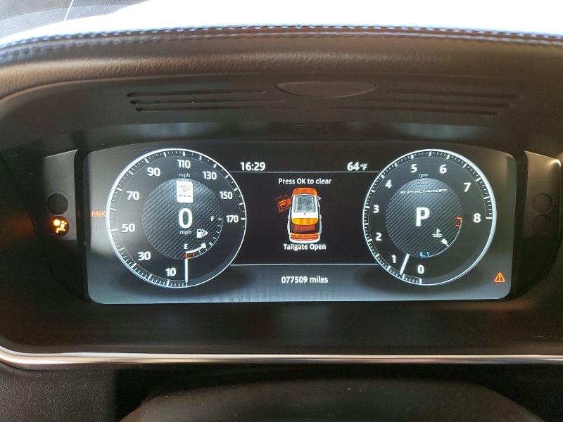 Photo 9 from auction – 2017 LAND ROVER RANGE ROVER with VIN SALGS2FE1HA362716