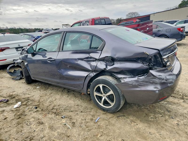 Photo 2 from auction – 2015 HONDA CIVIC SE with VIN 19XFB2F77FE292623