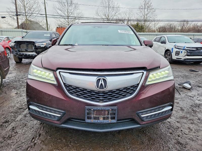 Photo 5 from auction – 2014 ACURA MDX TECHNO with VIN 5FRYD4H47EB003488