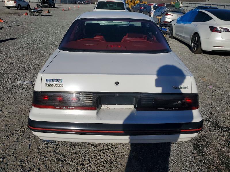Photo 6 from auction – 1988 FORD THUNDERBIRD with VIN 1FABP64T4JH207477